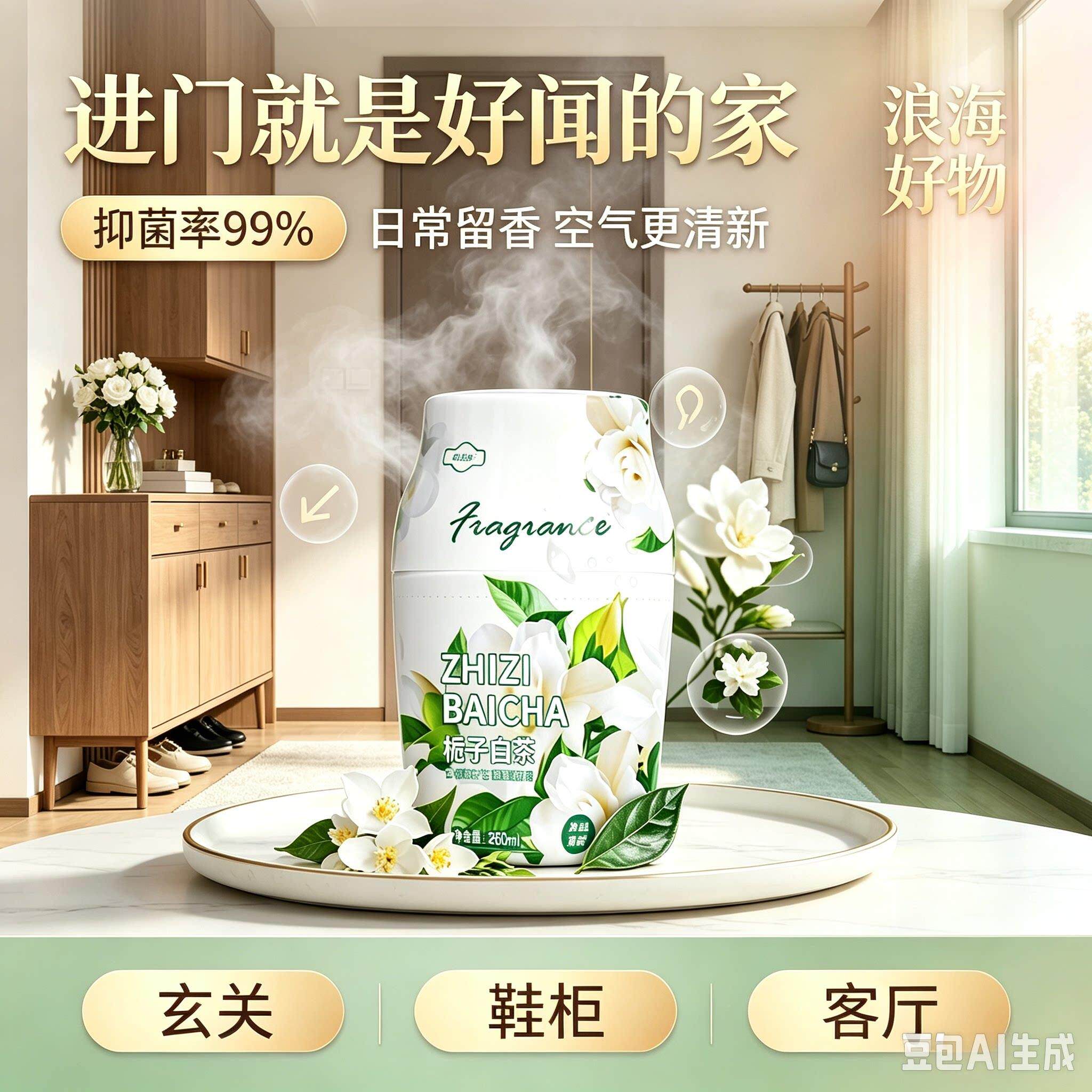 空清新剂53914家用室内香薰持久留香气厕所香除味臭除异氛香氛香