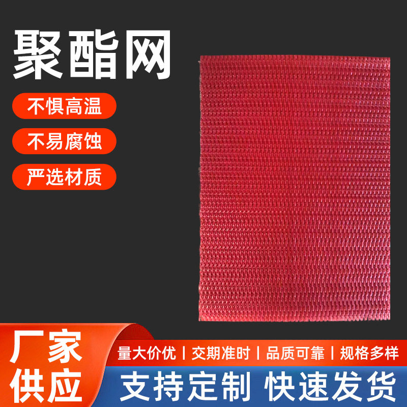 聚酯网振动筛网过滤网耐高温网带透气滤水果蔬烘干机食传送网带