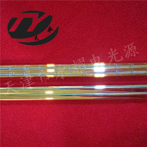 镀金双管红外线石英加热管_80v1670w