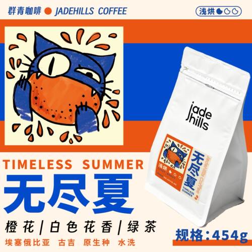 群青无尽夏埃塞精品咖啡豆454g