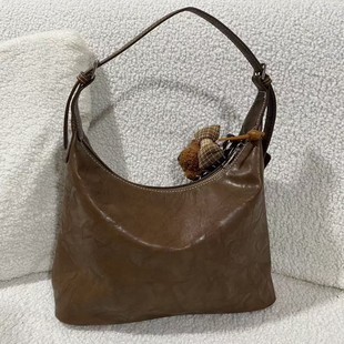 南风Chio2nd 早秋冷萃托特包包女士复古肌理质感腋下包单肩斜挎包