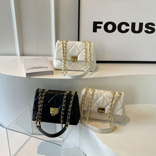 菱格链条包单肩斜挎包 2025新款 南风Chio2nd 浪漫序曲小方包包女式