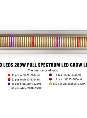 le植d种灯吊灯56珠L植ED灯QJN大棚0花果种生长补光灯