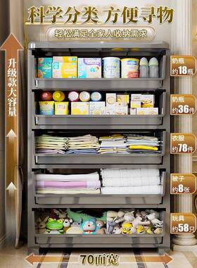 加厚特大抽号式塑料欧屉式收纳OXR柜头柜客床厅储物柜置物柜塑料