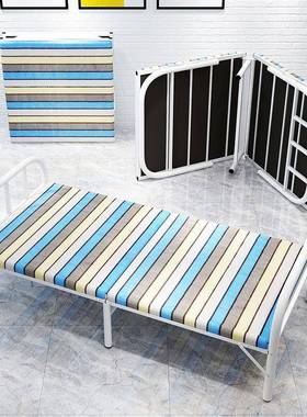 休折室叠床单人床家用双人床办公午休床简易午床陪15586护便携床