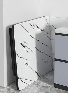 AAZ可折叠正方小形餐家桌小户型用烤火桌简约加厚饭出租屋宿舍桌