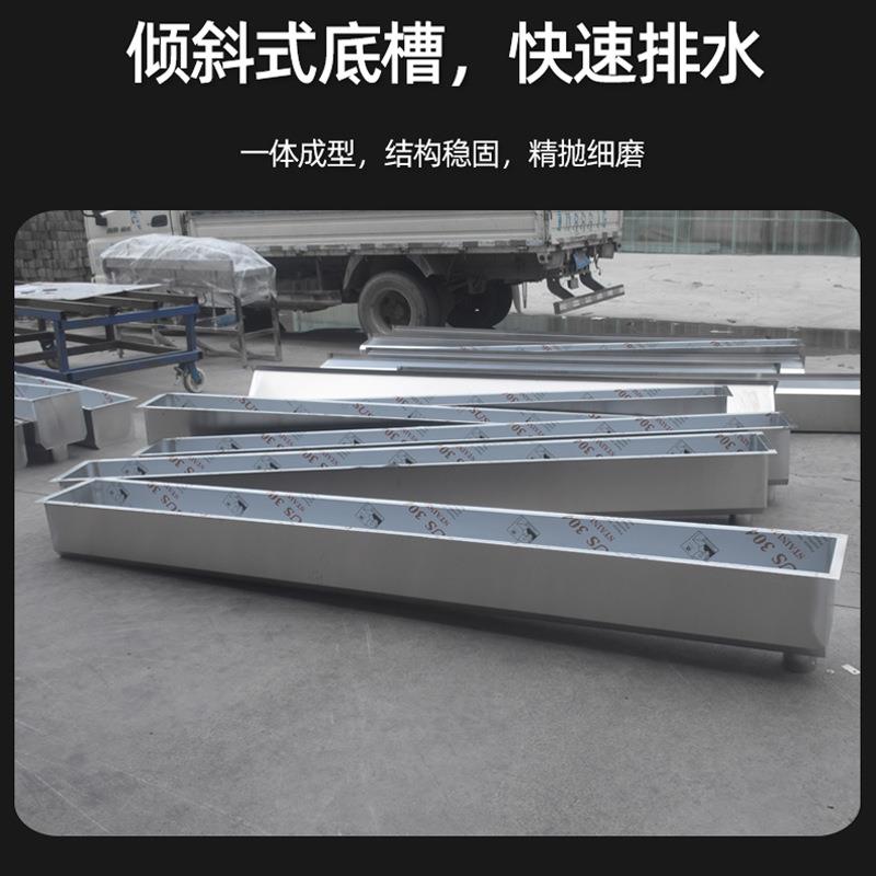 不锈753钢大便池便工厂锈学校公共厕便所大池农村旱厕改造不钢大