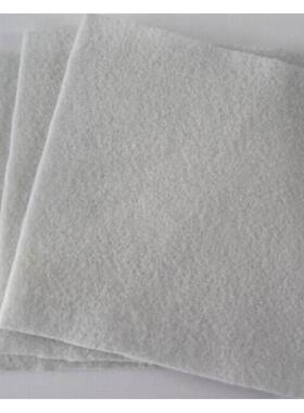 国土标布DQS涤纶针刺无纺工白色绿色毛毡布复合长丝土工布