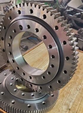 工0业990机械配件回转支外齿回转撑支承规格011.30.71转雾炮回支