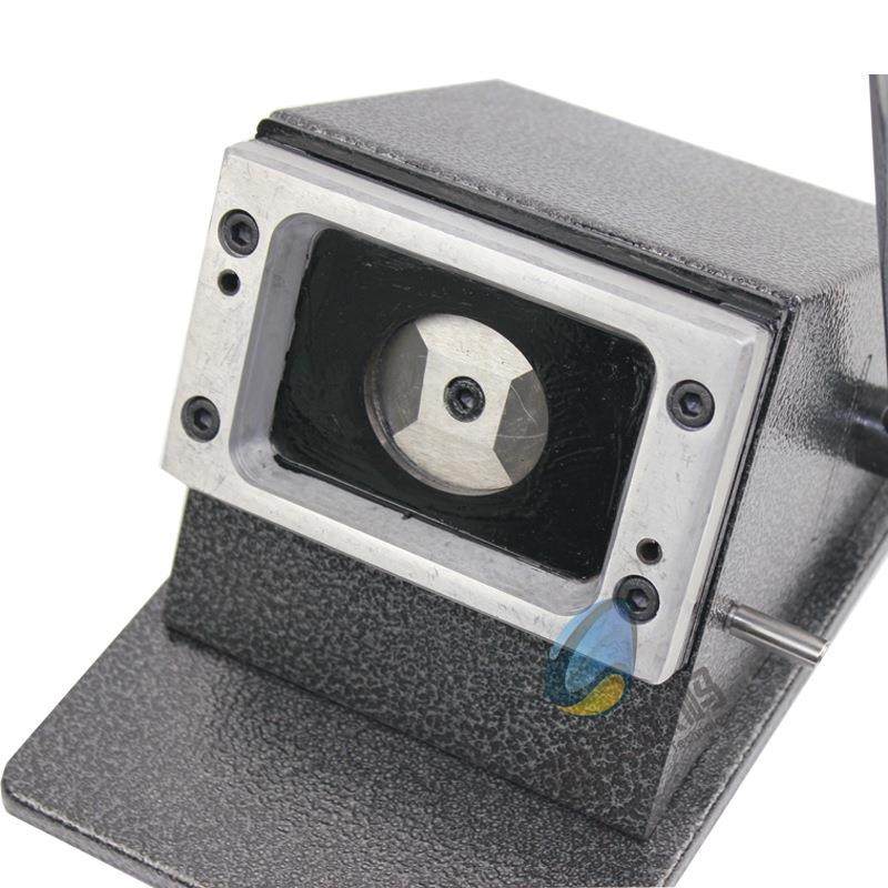 型圆角名片手动ES-QK393切名片机裁切C机重PV切卡机椭圆器39*31MM