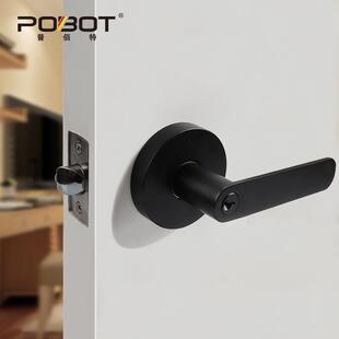 球形锁卫生间球形锁单舌门家用通用型室圆形三DZJ杆式执内手锁哑