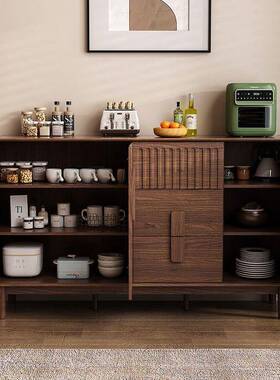 实木边GPQ柜202餐5新款物中式餐储柜厅客厅收纳靠墙一体置物架