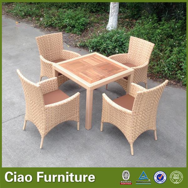 户家具休庭院闲桌椅组合编藤桌椅室外桌椅椅阳台2107T+21桌外椅