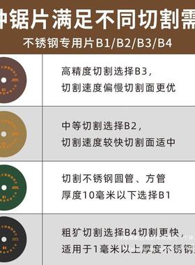 铁不锈切钢ZLZ切片235mm割片成不锈钢砂湿轮片沙轮片锯尚趁