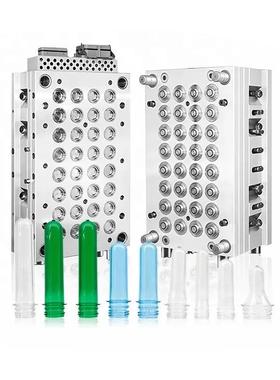 厂家供应24腔矿泉水瓶坯模具S136热流道管坯模具