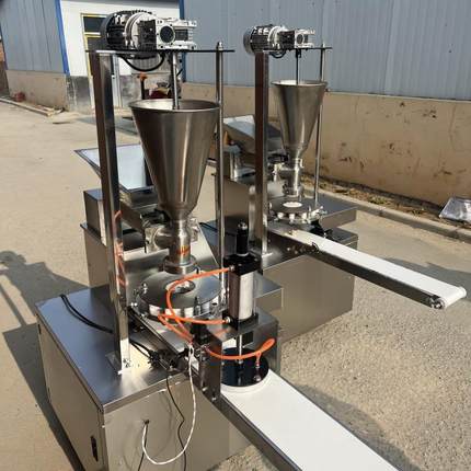 早餐店学校食堂用包子机多功能粘豆包馅饼机不锈钢全自动包子机