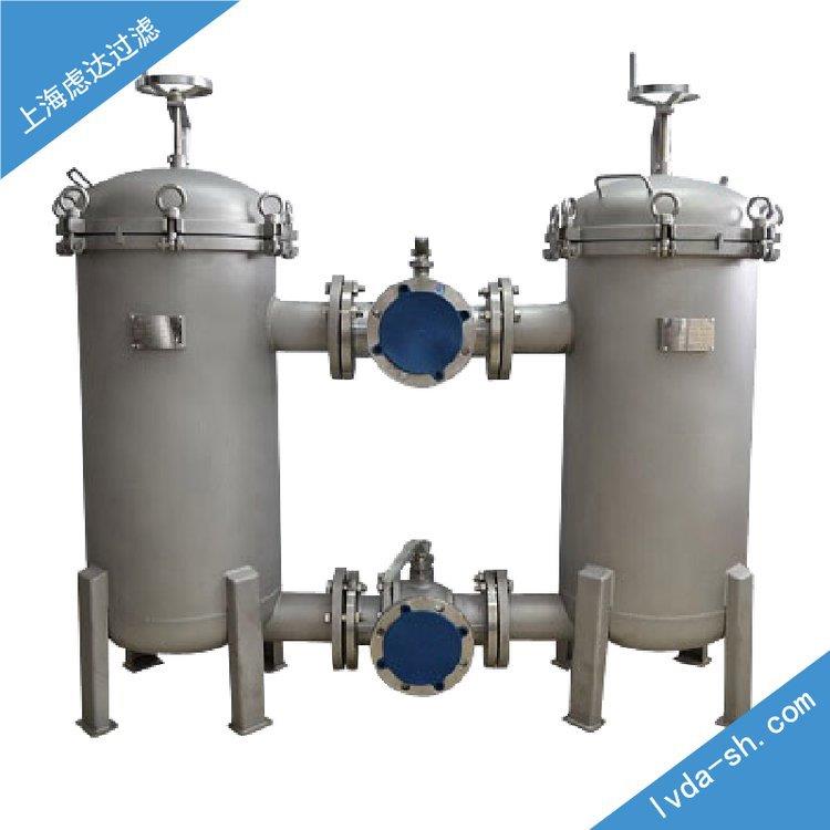 双联切换多袋式过滤器并联切换不停机更换滤袋方便