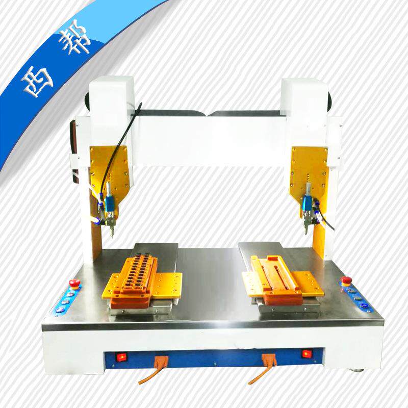 四轴桌面点胶机5551双工位多功能台式点胶机非标可定制机器人