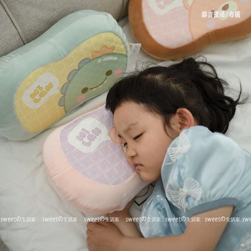 记忆棉企鹅抱枕可拆洗恐龙儿童午休枕床头睡觉枕头靠枕宿舍午睡枕