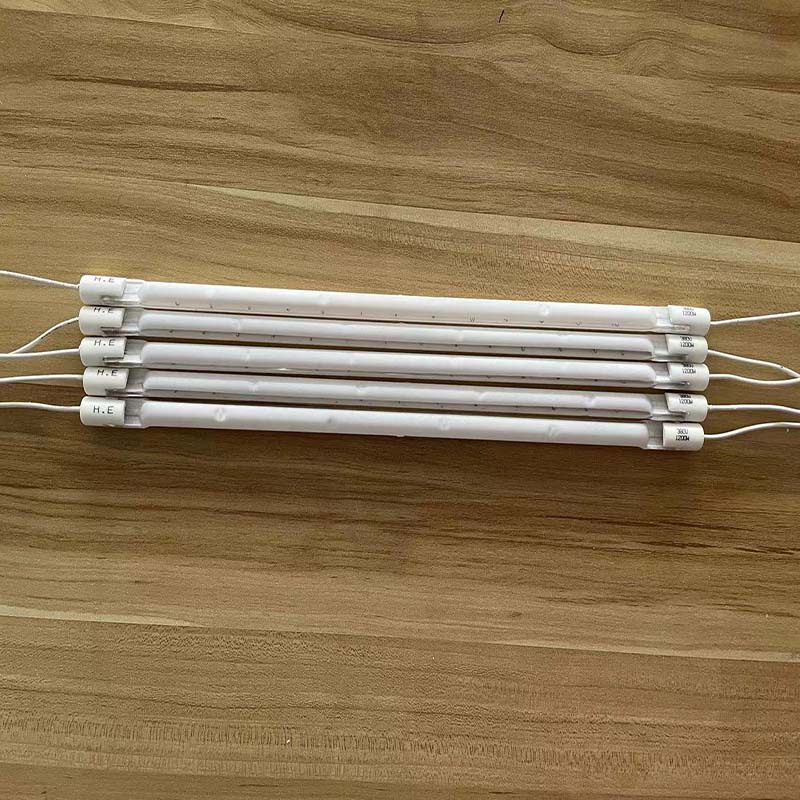 半镀白加热管12kw吹瓶机用加热管半镀白发热管工业红外线加热管