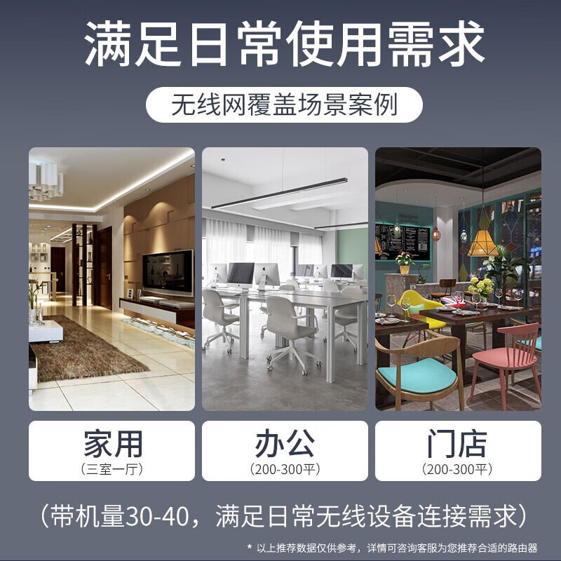 TP-LINKH3C双千兆穿墙路由器