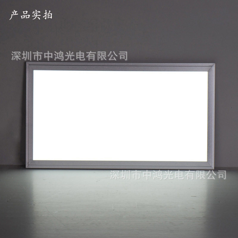 超薄侧发光LED面板灯平板灯600*300亚克力导光板24W嵌入式安装图片