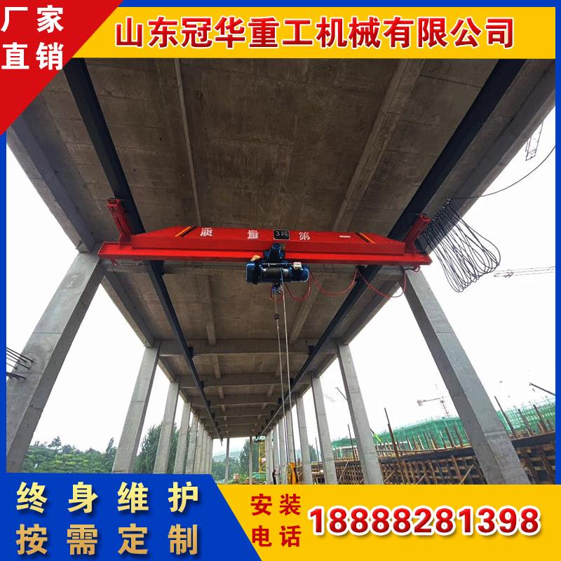 操作简单车间料场用单梁起重机10吨室内小型电动遥控单梁起重机