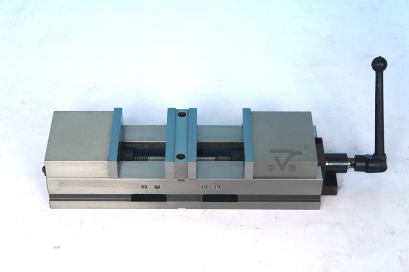 双开口虎钳 Q93100自定心平口钳  4寸等高双开口自定心虎钳