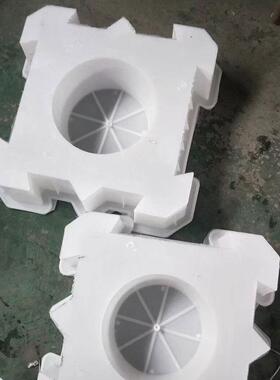 护INV坡模具制水泥混凝土工生字态水利护坡料模具连锁块塑塑料预