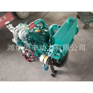 7马力渔船专挂用柴0油机配桨机齿2轮箱4TPK10船用柴油机波箱