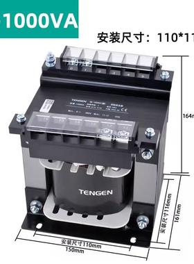 TENEN天正BK-FFY000VA控制变压器交流W单相380变2210转G3624126V