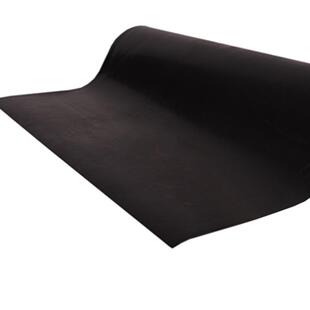 导黑色胶电垫橡胶垫桌垫耐磨耐AMW高温环地保防静电台垫抗静电皮