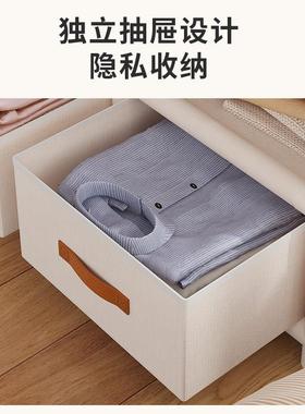 简子PFK易衣柜家卧室组装衣柜结实耐用租款出房用衣橱柜防尘经济