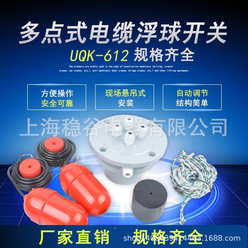 浮球挂位水位开关液UQK-UQK-612612悬式多式点浮球浮球磁性液位控