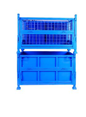 钢制箱料重型箱铁板箱金属周转工业料铁皮物THQ周转铁框