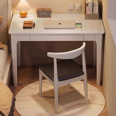 全实木书桌家用室简约办公桌电脑生桌HDV小户家卧型用学学习桌写