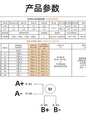 42487步进机小电马型蜗轮微蜗杆减速器大扭力电动机型直流减速电