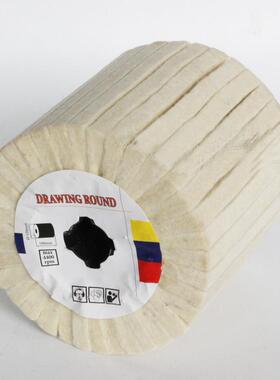 拉丝机纯专用十字芯羊毛轮铝合金不钢轮抛光轮羊毛布锈轮打ENQ磨