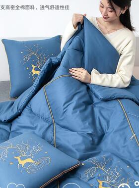 用F97TS768全棉一抱枕款两用被子2025新车午睡枕头被毯子二合车载