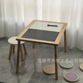蒙特利多功能实木梭折儿蒙童防摔宝宝氏学习塔叠垫脚凳洗手凳天悦