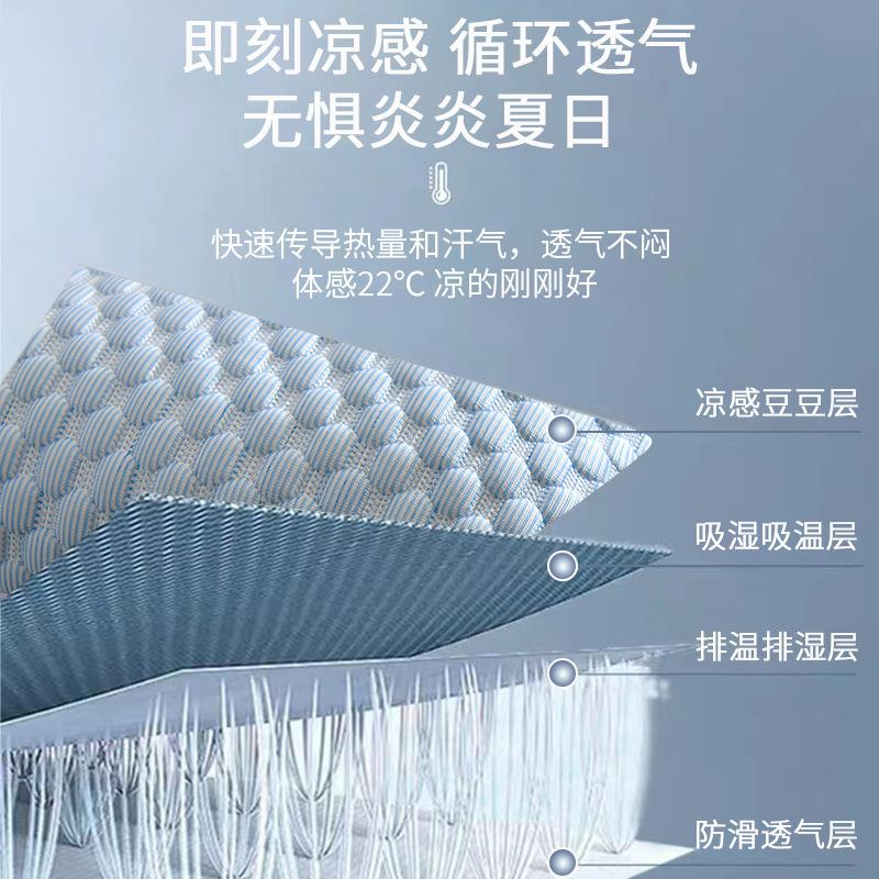 枕头双人长枕枕带枕套冰丝夏凉枕669学生头宿舍头情侣枕一体长芯