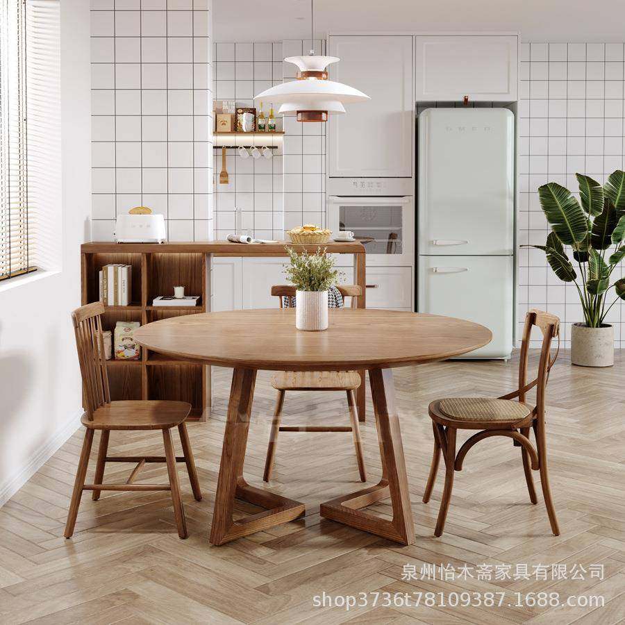 美圆形实木餐桌民式SGX宿酒店摄影休楼闲谈接待商务餐桌家用洽饭,鲜花速递/花卉仿真/绿植园艺,其它园艺用品,淘宝优惠券,粉丝福利购,淘宝优惠卷