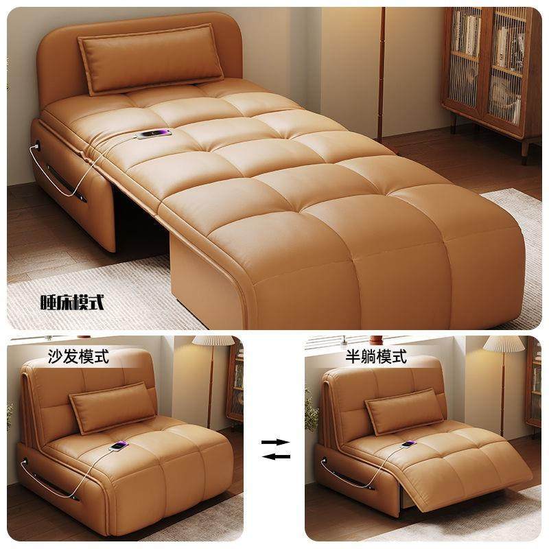 床智能床电动沙发多功能留宿遥客控伸SKB缩厅一体两用小户型梳化