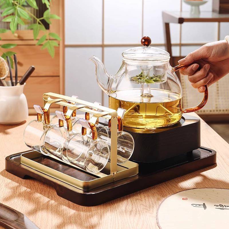耐装高温玻茶璃具套家用烧水壶51488煮茶壶电陶炉茶煮茶器茶水分