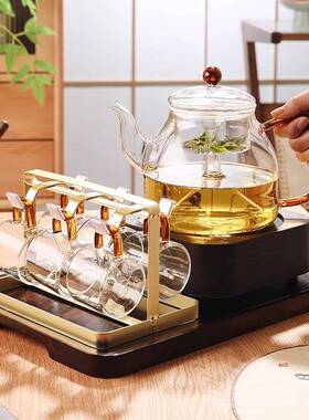 耐装高温玻茶璃具套家用烧水壶51488煮茶壶电陶炉茶煮茶器茶水分