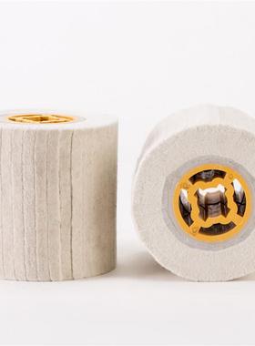 进口丝LPM拉轮不锈钢羊毛尼龙砂布属轮金铜打纤磨拉丝机维抛光轮