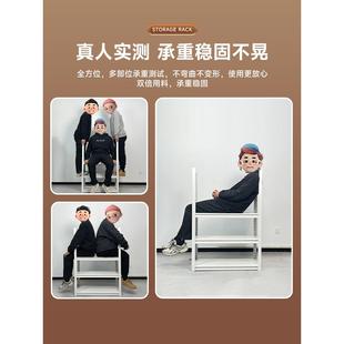 家用货ltao7853架置物台架落多层储地藏间阳杂物快递收纳架钢示制