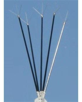 消雷雷针半导体少长针消消雷装置SLE消雷器避雷针接SLE闪器器