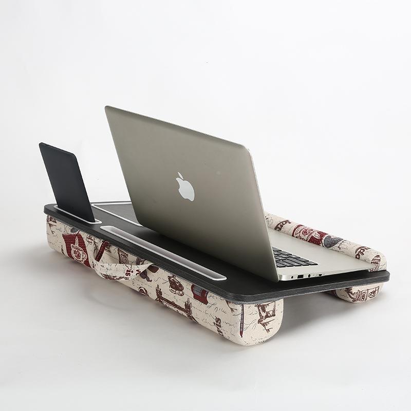 木木家膝上l印花懒人桌a大号pdesk电膝盖桌脑床上小书桌笔记本书