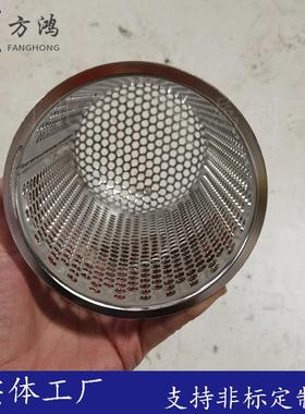 号32袋式过滤器支撑网篮6滤袋骨架不锈钢圆孔过XHZ滤筒网篮20531L